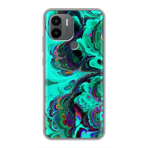 Чехол с рисунком «Салатный мрамор» для Xiaomi Poco C50 Чехол с рисунком «Салатный мрамор» для Xiaomi Poco C50