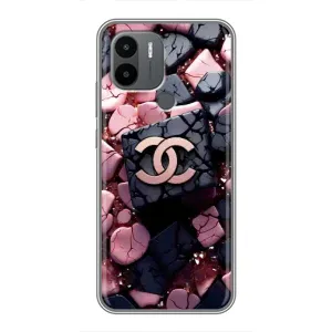 Чохол (Dior, Prada, YSL, Chanel) для Xiaomi Poco C50 (Шанель)