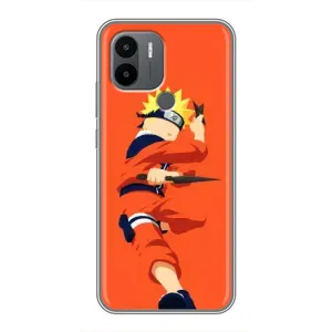 Чехлы с принтом Наруто на Xiaomi Poco C50 (Силуэт Наруто)