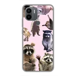 Силіконовий Чохол з Энотами на Xiaomi Poco C50 (Смішні Єноти)
