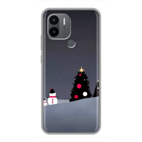 Чехол с рисунком «Снеговички» для Xiaomi Poco C50 Чехол с рисунком «Снеговички» для Xiaomi Poco C50