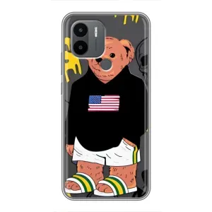Чехлы Мишка Тедди для Поко с50 (Teddy USA)
