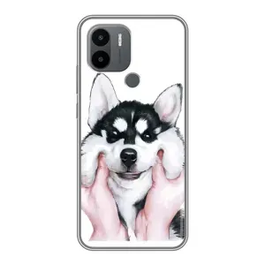 Бампер для Xiaomi Poco C50 з картинкою "Песики" (Собака Хаскі)