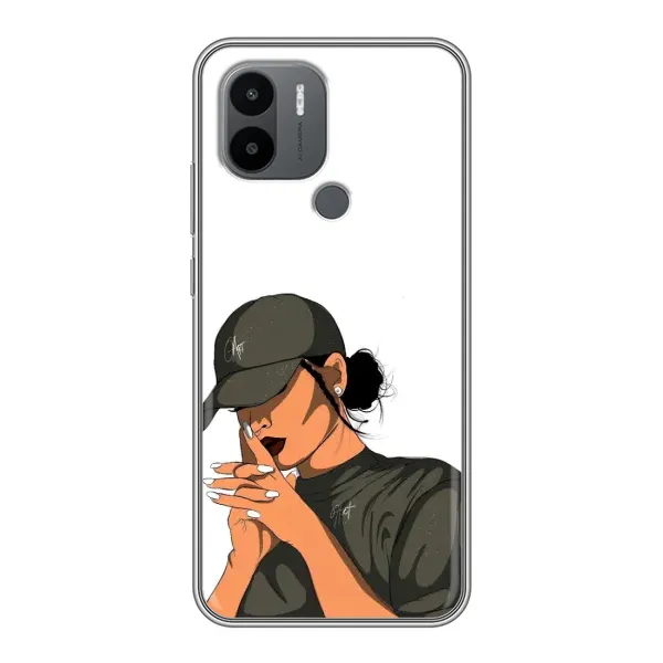 Чехол с рисунком «В зеленом» для Xiaomi Poco C50 Чехол с рисунком «В зеленом» для Xiaomi Poco C50