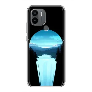 Летний Чехол на Xiaomi Poco C50 (Синий Водопад)