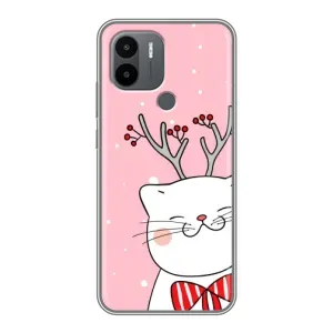 Чохол на тематику: Коти для Xiaomi Poco C50 (Зимовий кіт)