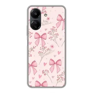 Чохол банти для Xiaomi POCO C65 (Банти з квітами)