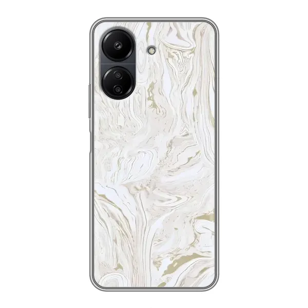 Чехол с рисунком «белый мрамор» для Xiaomi POCO C65 Чехол с рисунком «белый мрамор» для Xiaomi POCO C65