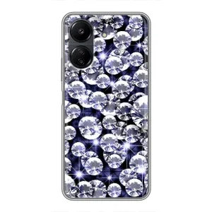 Чехол (Дорого -богато) на Xiaomi POCO C65 (Бриллианты)