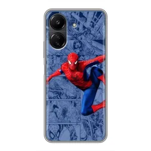 Силіконовий Чохол для Xiaomi POCO C65 (Людина павук)