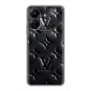 Текстурний Чохол Louis Vuitton для Поко С65 (Чорний ЛВ)