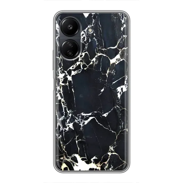 Чехол с рисунком «Чёрный мрамор» для Xiaomi POCO C65 Чехол с рисунком «Чёрный мрамор» для Xiaomi POCO C65