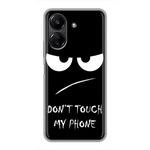 Чехол с прикольным текстом на Xiaomi POCO C65 (Dont)