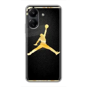 Силіконовый Чохол Nike Air Jordan на Поко С65 (Джордан 23)