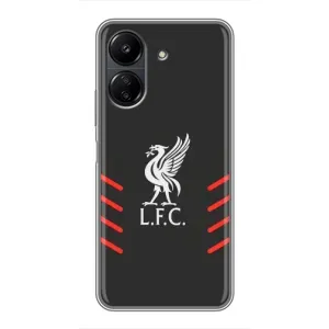 Силиконовые Чехлы принт Футбол на Xiaomi POCO C65 (Эмблема Liverpool)