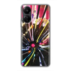 Чохли з прінтом Спортивна тематика для Xiaomi POCO C65 (Флорбол)