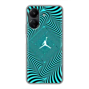 Силіконовый Чохол Nike Air Jordan на Поко С65 (Jordan)