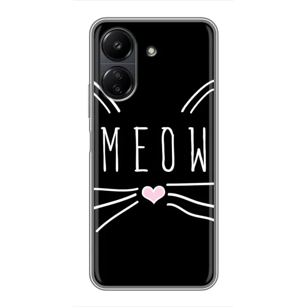 Чехол с рисунком «КОТИК MEOW» для Xiaomi POCO C65 Чехол с рисунком «КОТИК MEOW» для Xiaomi POCO C65