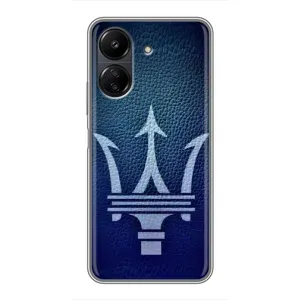 Чехлы с тематикой "Крутые машины" на Xiaomi POCO C65 (Лого Maserati)