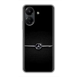 Силиконовый бампер с картинкой машины на Xiaomi POCO C65 (Mercedes)