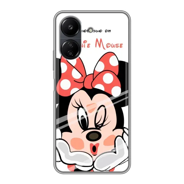 Чехол с рисунком «Minni Mouse» для Xiaomi POCO C65 Чехол с рисунком «Minni Mouse» для Xiaomi POCO C65