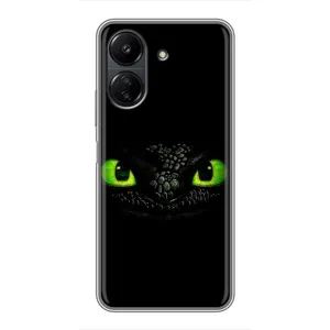 Чехол дракон Беззубик для Xiaomi POCO C65 (Глаза Беззубика)