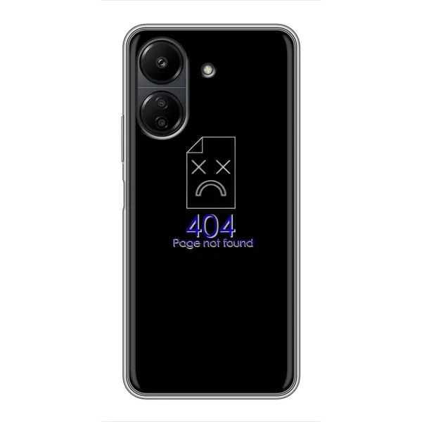 Чехол с рисунком «Ошибка 404» для Xiaomi POCO C65 Чехол с рисунком «Ошибка 404» для Xiaomi POCO C65