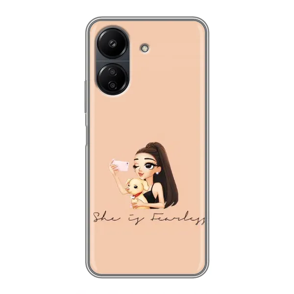 Чехол с рисунком «С собакой» для Xiaomi POCO C65 Чехол с рисунком «С собакой» для Xiaomi POCO C65
