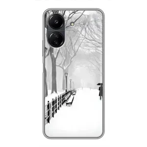Чехлы на Новый Год Xiaomi POCO C65 (Снегом замело)