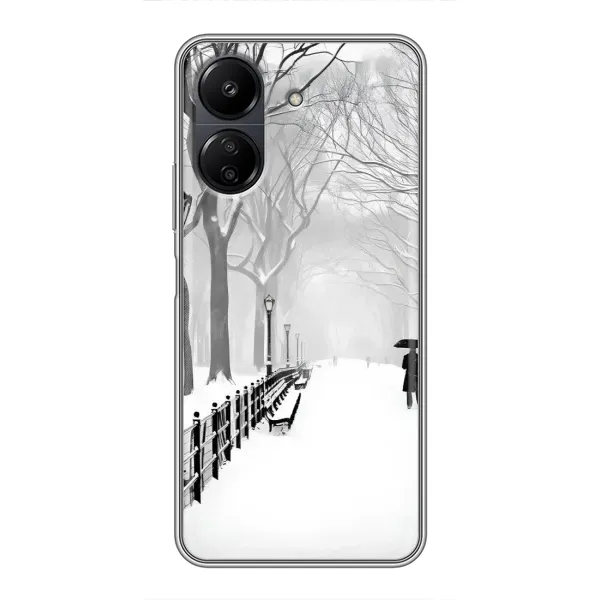 Чехол с рисунком «Снегом замело» для Xiaomi POCO C65