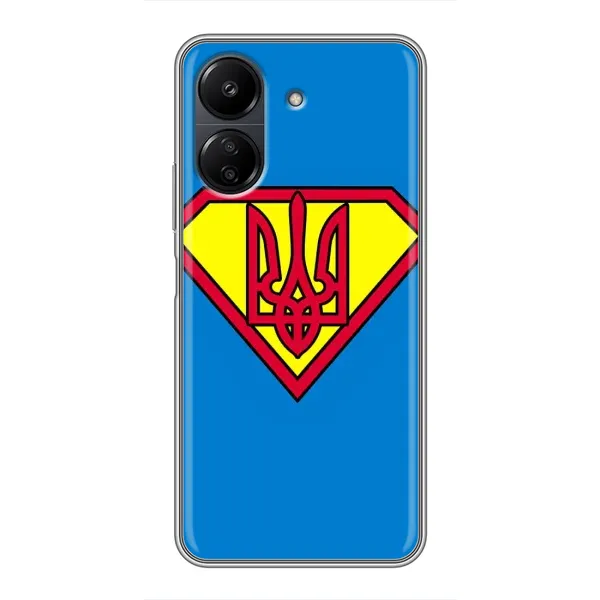 Чехол с рисунком «Super - Герб» для Xiaomi POCO C65 Чехол с рисунком «Super - Герб» для Xiaomi POCO C65