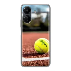 Чохли з прінтом Спортивна тематика для Xiaomi POCO C65 (Тенісний корт)