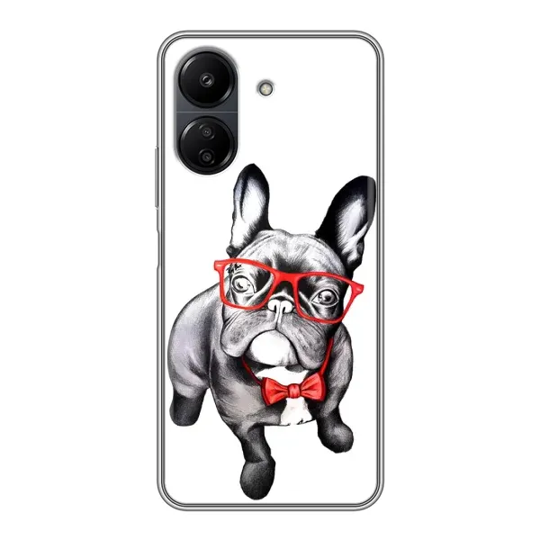 Чехол с рисунком «В очках» для Xiaomi POCO C65 Чехол с рисунком «В очках» для Xiaomi POCO C65