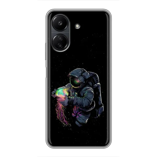 Чехол с рисунком «В руках земля» для Xiaomi POCO C65 Чехол с рисунком «В руках земля» для Xiaomi POCO C65