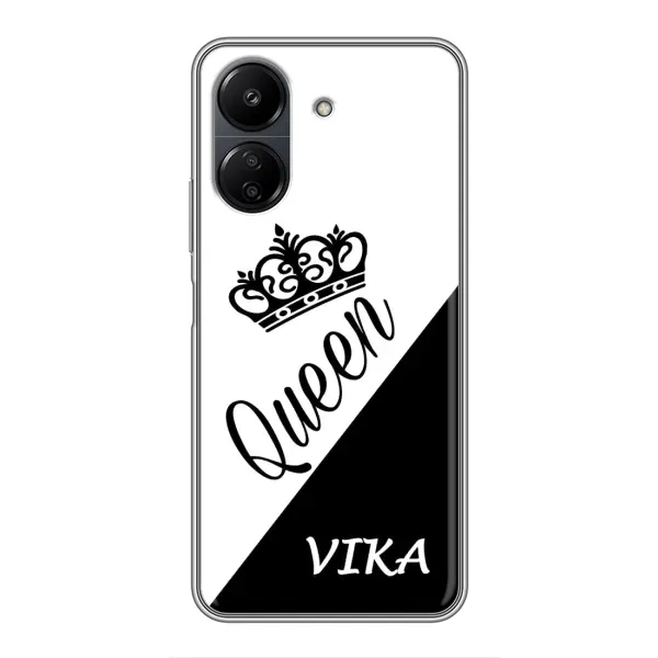 Чехол с рисунком «VIKA» для Xiaomi POCO C65