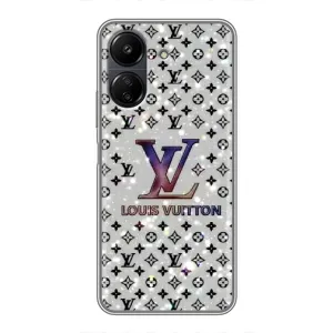 Чохол Стиль Louis Vuitton на Xiaomi POCO C65 (Яскравий LV)