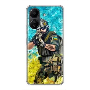 ЗСУ Чехлы (TPU) для Xiaomi POCO C65 (ЗСУ Воин)