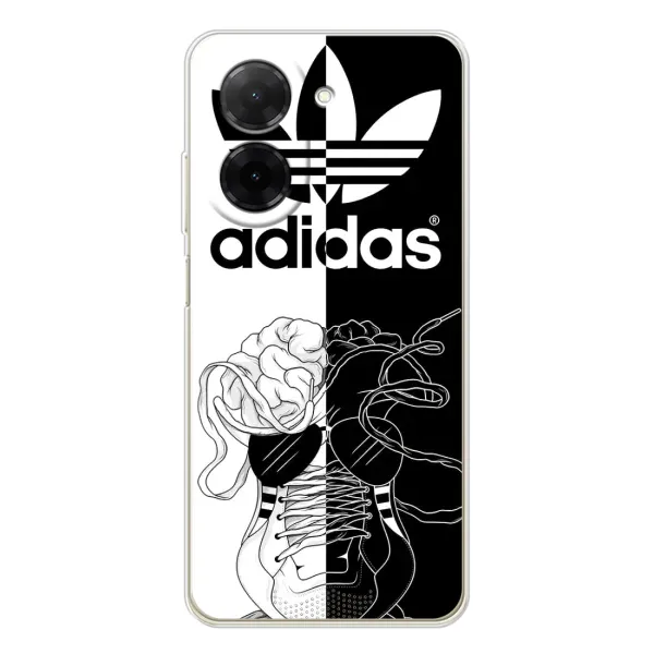 Чехол с рисунком «Adidas шнурки» для Xiaomi Poco C71