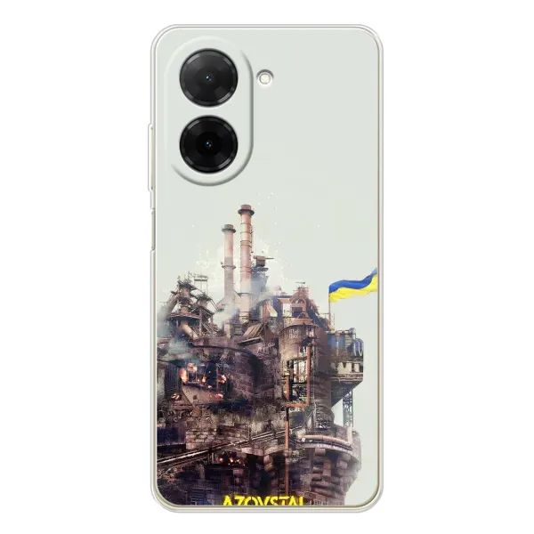 Чехол с рисунком «Азовсталь» для Xiaomi Poco C71 Чехол с рисунком «Азовсталь» для Xiaomi Poco C71