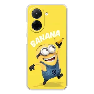 Мультяшний принт на Чохол для Поко С71 (Banana)