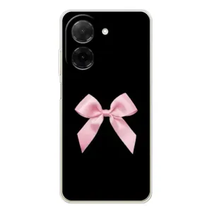 Чохол банти для Xiaomi Poco C71 (Бант на чорному)