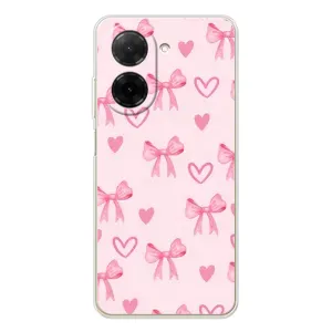 Чохол банти для Xiaomi Poco C71 (Бантики і сердечки)