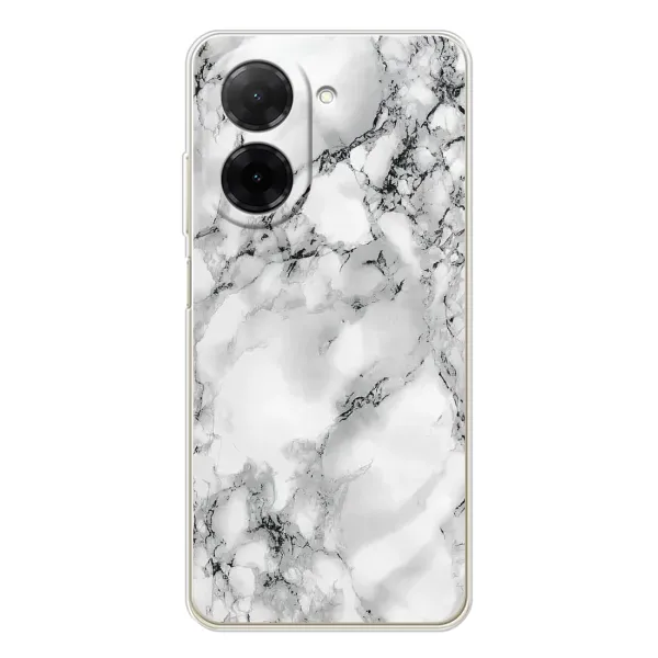 Чехол с рисунком «Белый мрамор» для Xiaomi Poco C71 Чехол с рисунком «Белый мрамор» для Xiaomi Poco C71