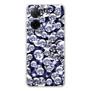 Чехол (Дорого -богато) на Xiaomi Poco C71 (Бриллианты)