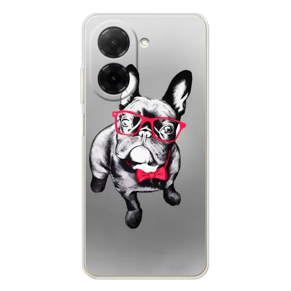 Чехол с рисунком «Бульдог в очках» для Xiaomi Poco C71 Чехол с рисунком «Бульдог в очках» для Xiaomi Poco C71