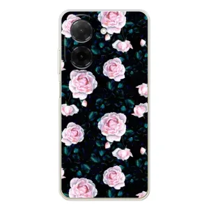 Чохли з принтом Троянд для Xiaomi Poco C71 (Чайні троянди)