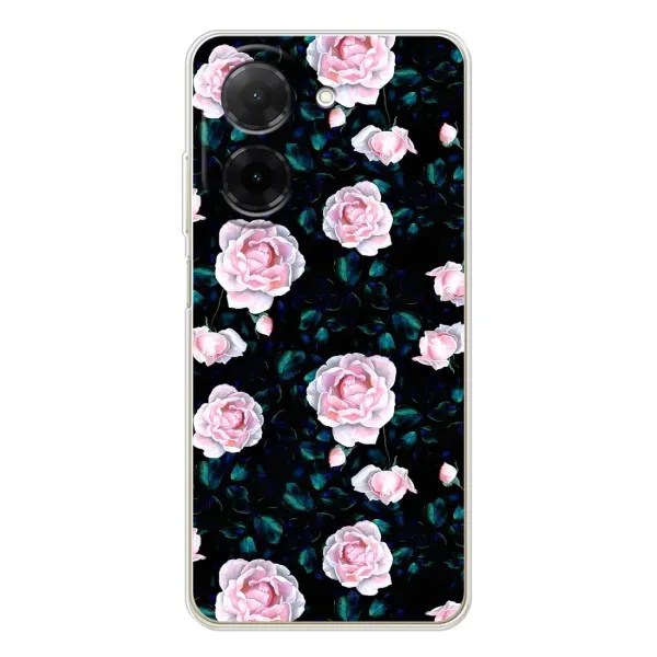 Чехол с рисунком «Чайные розы» для Xiaomi Poco C71 Чехол с рисунком «Чайные розы» для Xiaomi Poco C71