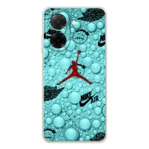 Силіконовый Чохол Nike Air Jordan на Поко С71 (Джордан Найк)