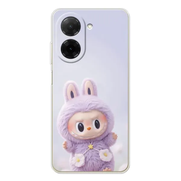 Чехол с рисунком «Фиолетовый Лабубу» для Xiaomi Poco C71 Чехол с рисунком «Фиолетовый Лабубу» для Xiaomi Poco C71