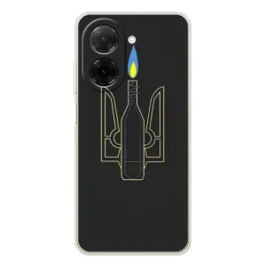 Чехол с картинкой (Патриотический ГЕРБ) на Xiaomi Poco C71 (Герб - Молотова)